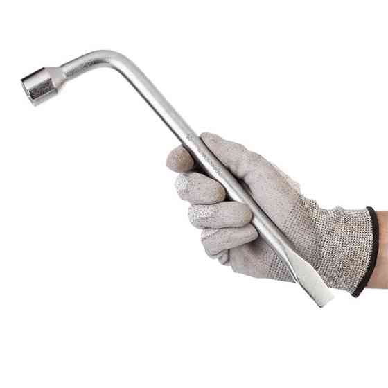 Ключ баллонный L-образный, 19×350 мм INTERTOOL XT-4219 Киев