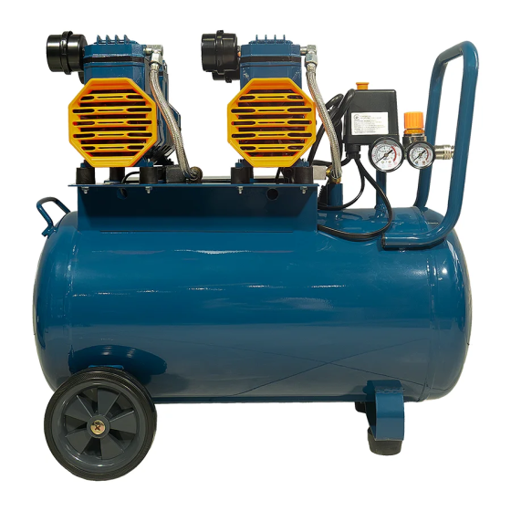 Потужний компресор безмасляний PROFI-TEC OFC-50.4 (50 л, 2.2 кВт, 475 л/хв) 007822 Київ