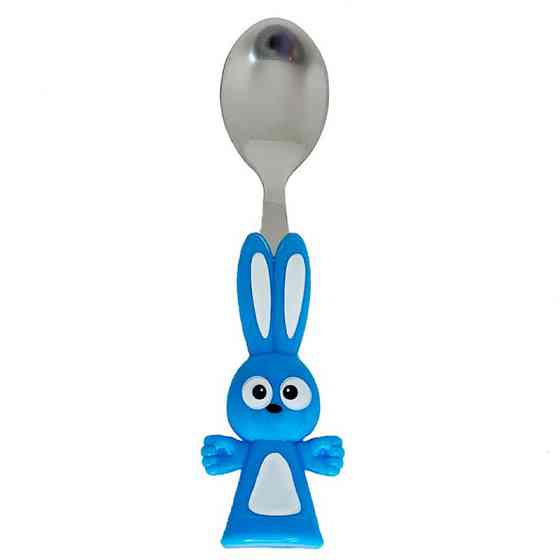 Дитяча ложка "Зайчик" MGZ-0105-1 металева 13 см Вінниця