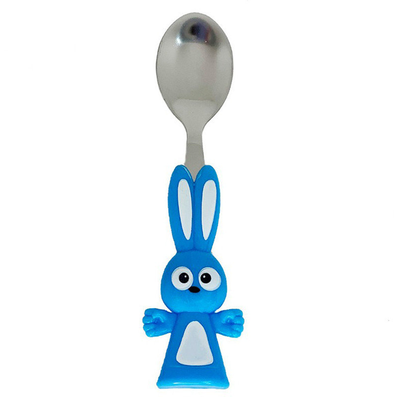 Дитяча ложка "Зайчик" MGZ-0105-1 металева 13 см Вінниця - фото 1