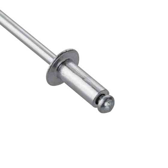 Заклепка алюмінієва, 3,2×8,0 мм, 50 шт. INTERTOOL RT-3208 Київ