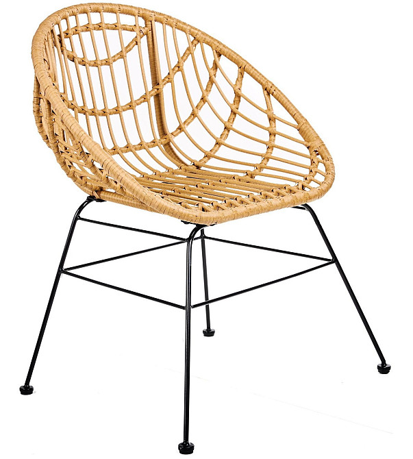 Садове крісло Palm Ротанг Латте Київ - фото 1