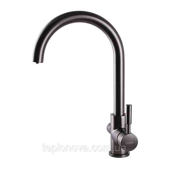 Смеситель для кухни под осмос Globus Lux LAZER GLLR-0333-11-GRAPHITE Черновцы