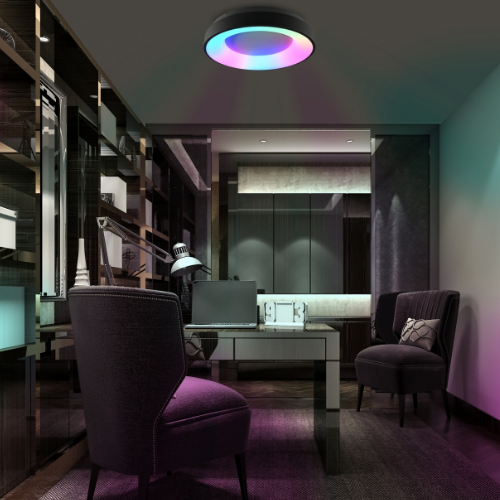 LED Світильник 72W чорний VLE-ERC-RGB-72B Videx Житомир - фото 4