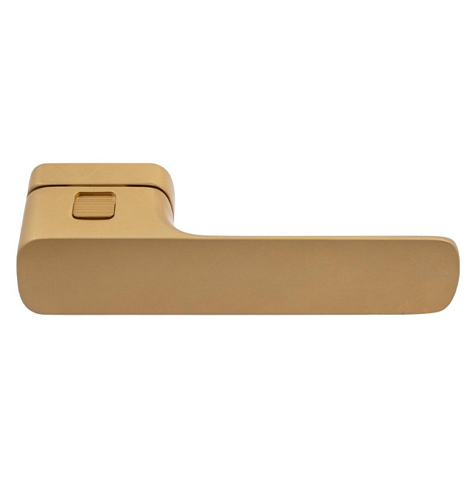 Дверная ручка на розетке M&T Minimal2.0 147896 Right TIN-A титан/латунь матовая, в комплекте с WC Киев - изображение 1