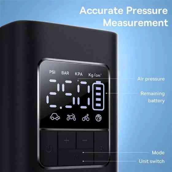 Мини-автономный насос Baseus Super Mini Pro Black Киев