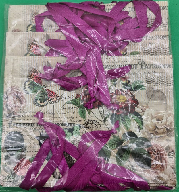 Пакет бумажный малый горизонтальный 11/18/5(арт М023) (12 шт) Харьков - изображение 4