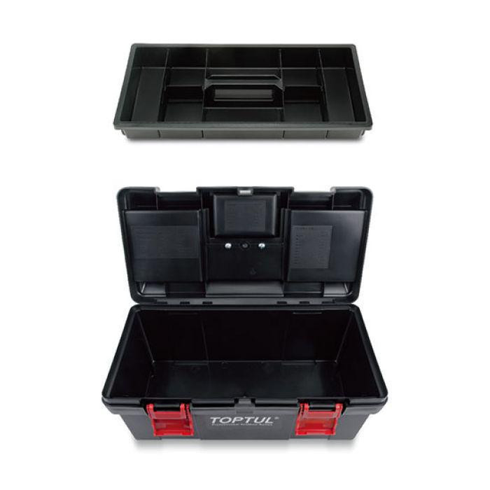 Ящик для инструментов пластиковый 3 секции 445x240x205 TOPTUL TBAE0302 Одесса - изображение 2
