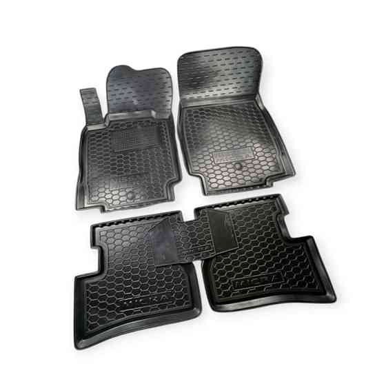 Килимки салону Nissan Micra (2003-2010) борт 2,5 см, з перемичкою Мукачево