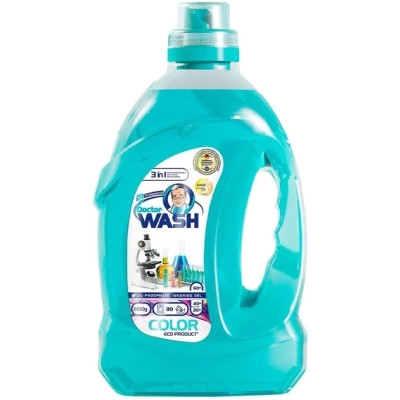 Гель для стирки Doctor Wash Для цветных вещей 2.1 кг (4260637720337) Винница - изображение 1