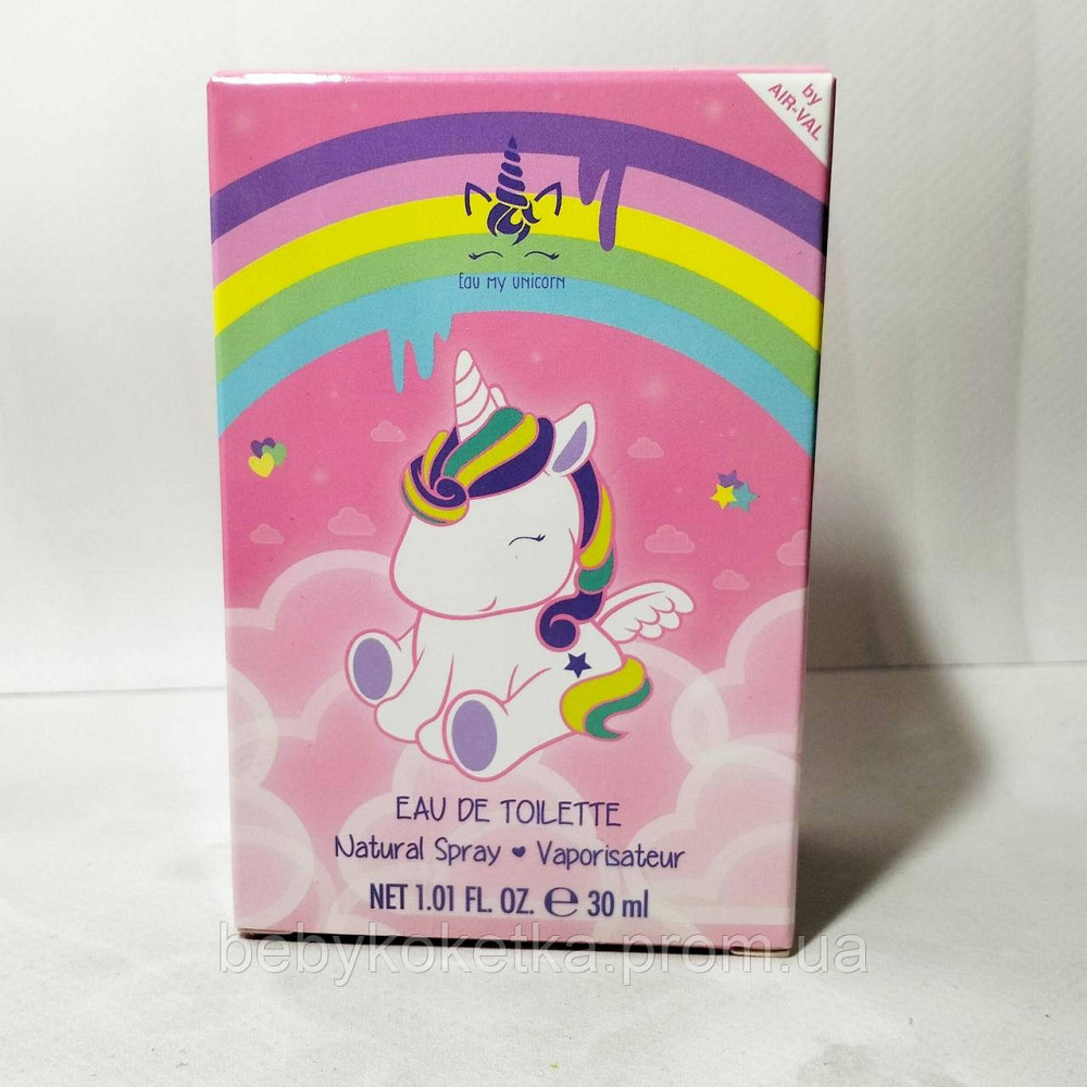 Детская туалетна вода Disney Eau my Unicorn Eau de Toilette 30 мл. Львов - изображение 1