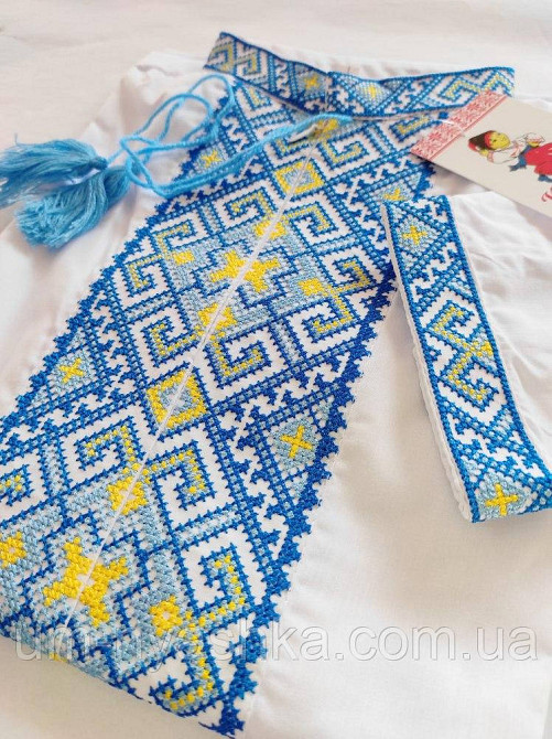 Підліткова хлопчача вишиванка "Філіп" червона 104-170 Кривий Ріг - фото 3