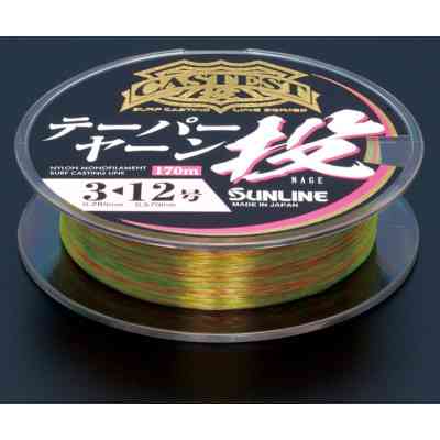 Волосінь Sunline Castest Tapered 170m конусна 0.235-0.570mm 4.0kg (1658.10.54) Вінниця