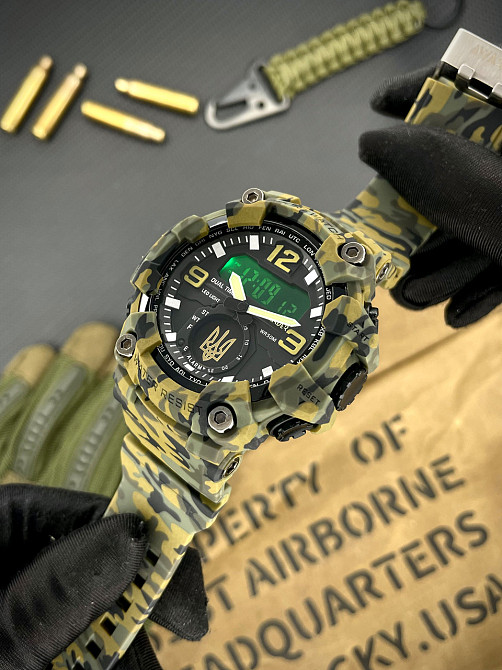 Awarder 003 Тризуб золото Army Green Киев - изображение 2