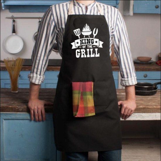 Фартук King of the grill (Черный) Винница - изображение 2