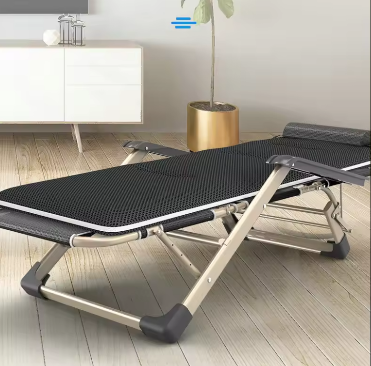 Розкладне крісло ліжко лежак з подушкою LEOBRO (FCB-S07-PM) Київ - фото 3