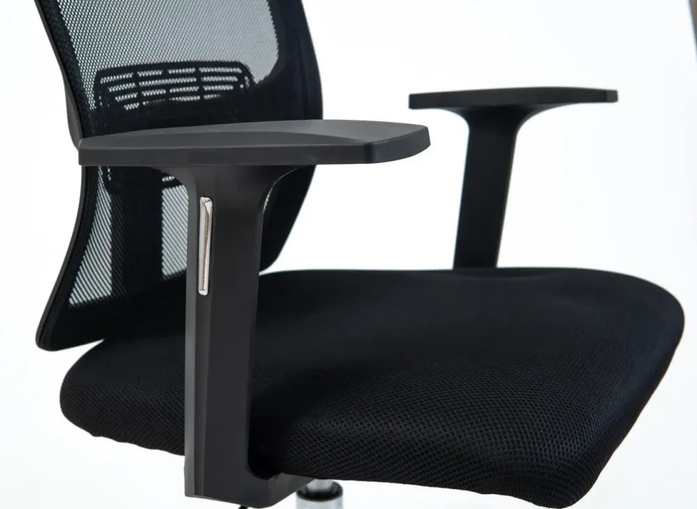 Офісне Крісло Керівника Richman Zuma Сітка Чорний Київ - фото 4