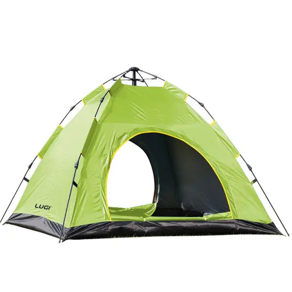 Намет кемпінговий 2 на 2 метри автоматичний для риболовлі походу туристичний LU-019M Салатовий Коломия - фото 1