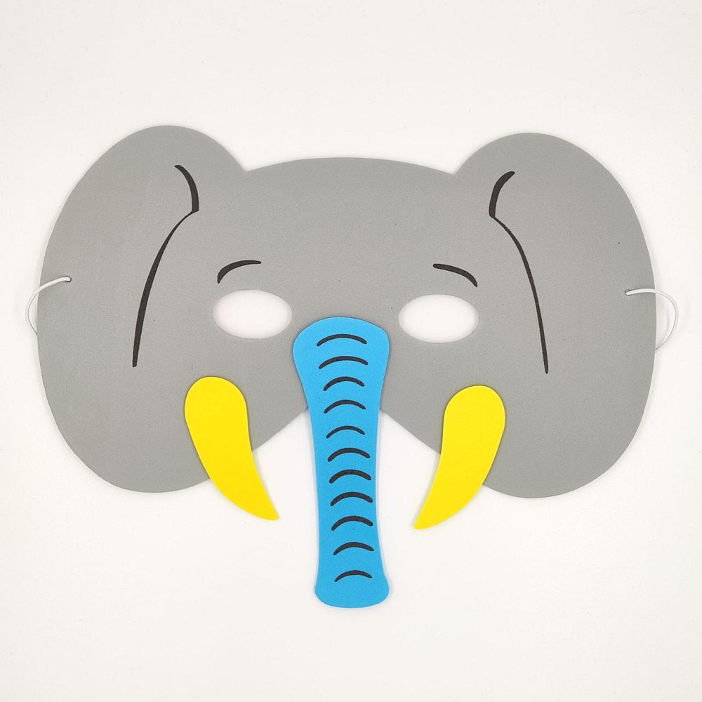 Детская маска Слон one size разноцветный Киев - изображение 1