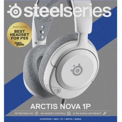 Наушники SteelSeries Arctis Nova 1P White (61612) Винница - изображение 4