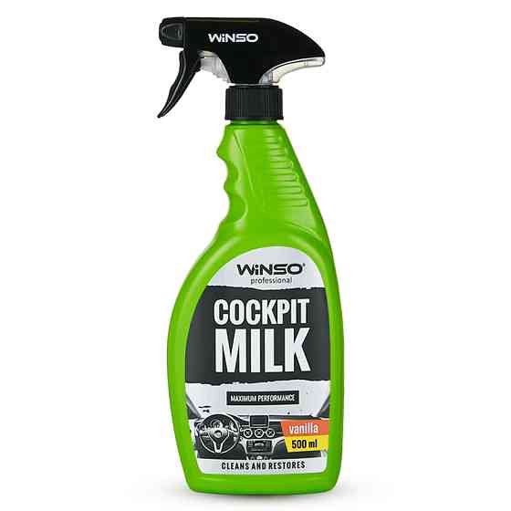 Поліроль-молочко для панелі приладів Winso Cockpit Milk Vanilla 500мл Львів