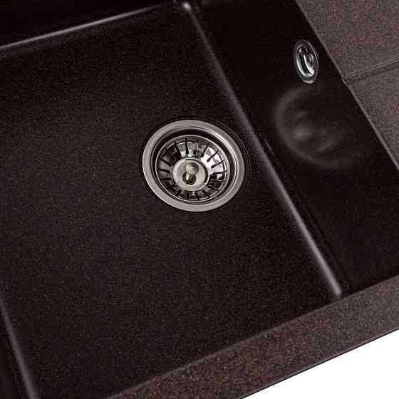 PLATINUM Гранітна мийка для кухні Platinum 6550 INTENSO матова Шоколад Київ