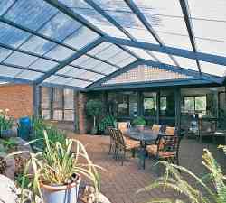 Поликарбонатный шифер TOMO Plex  текстурированная   бронзовая трапеция 2000х1045х1.1 мм Киев