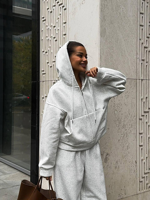 Женский стильный повседневный костюм двойка, качественная трехнить петля Одесса - изображение 4