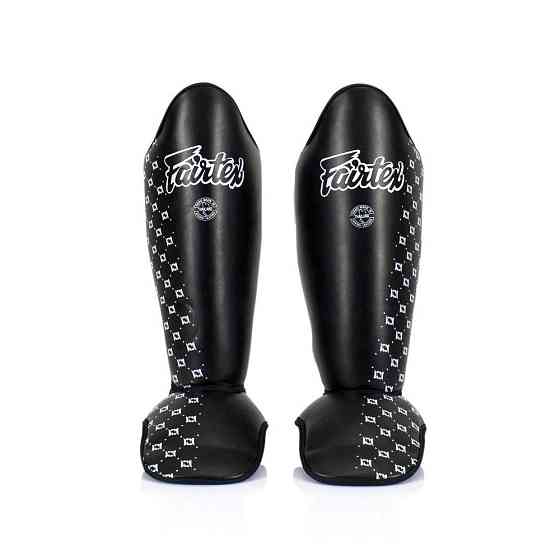 Захист гомілки та стопи Fairtex SP5 Shin Pads Black L Каменское