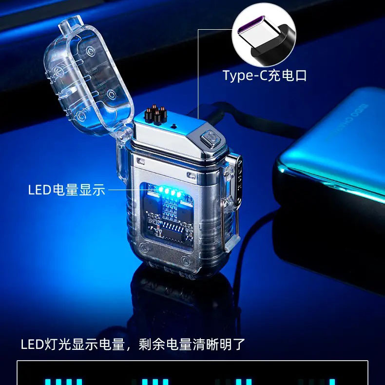 Подарунок курцеві запальничка HL-514, Електрична запальничка з usb-кабелем USB XI-82 Львів - фото 1