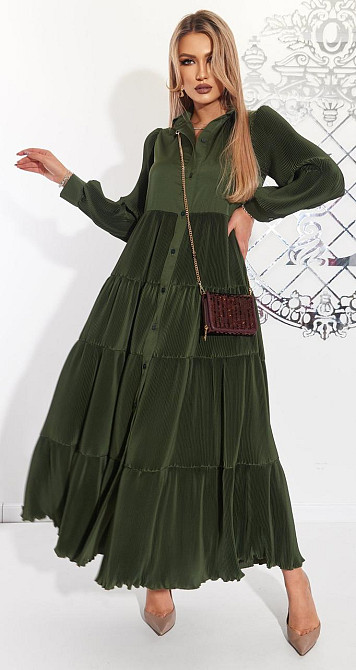 Шовкове плаття плісе (48) Київ - фото 5