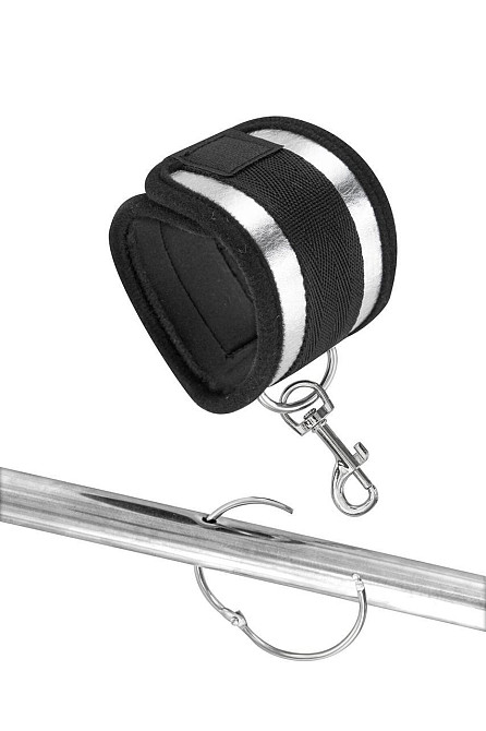 Фиксатор для рук и ног Fetish Tentation Submission bar with 4 cuffs Sex Aura Киев - изображение 2