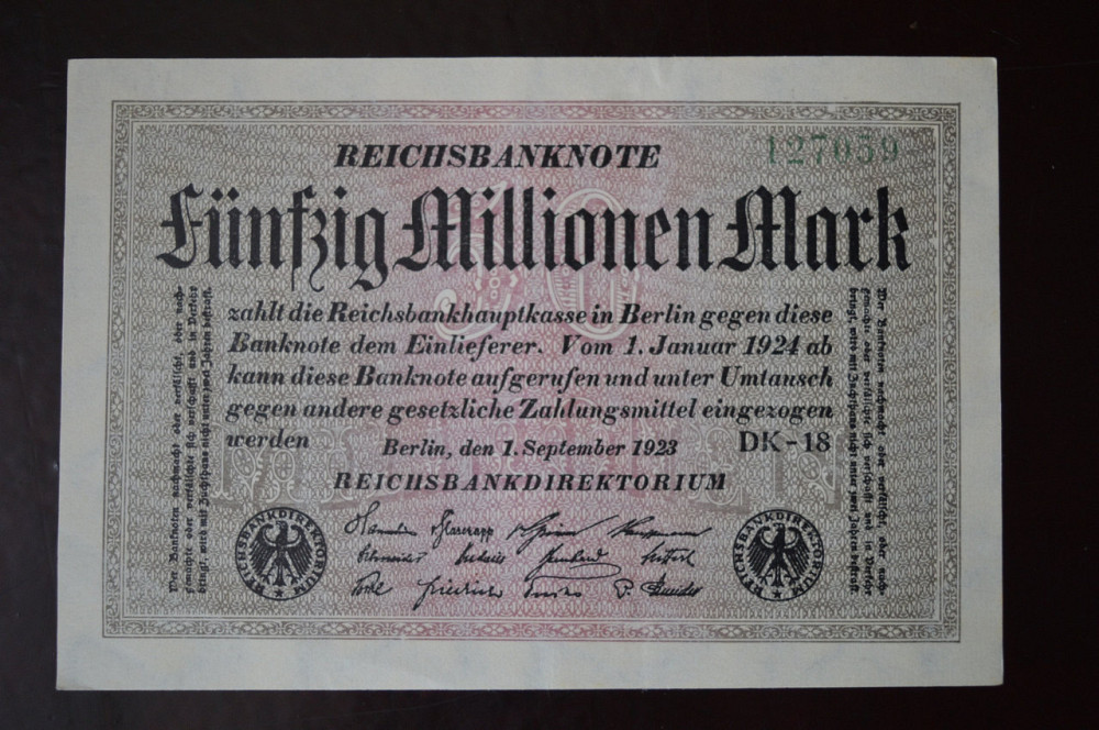 Германия 50000000 марок(50 миллионов) 1923 г(Г-1)4 Полтава - изображение 1