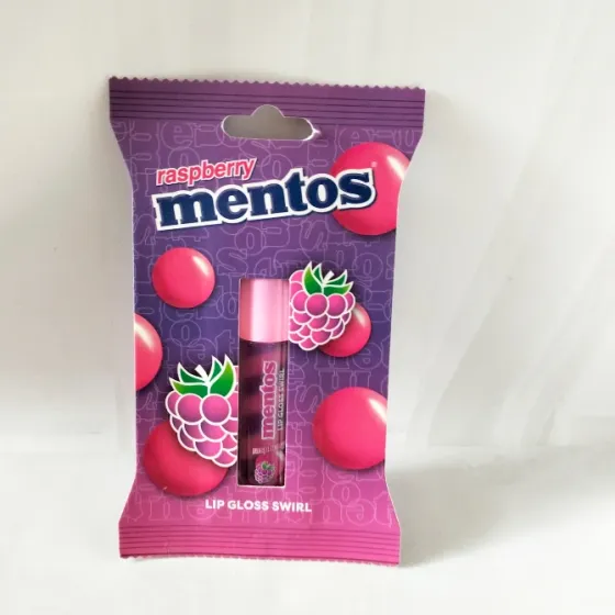 Блиск для губ Mentos Lip Balm Raspberry 3, 8 мл. Львов