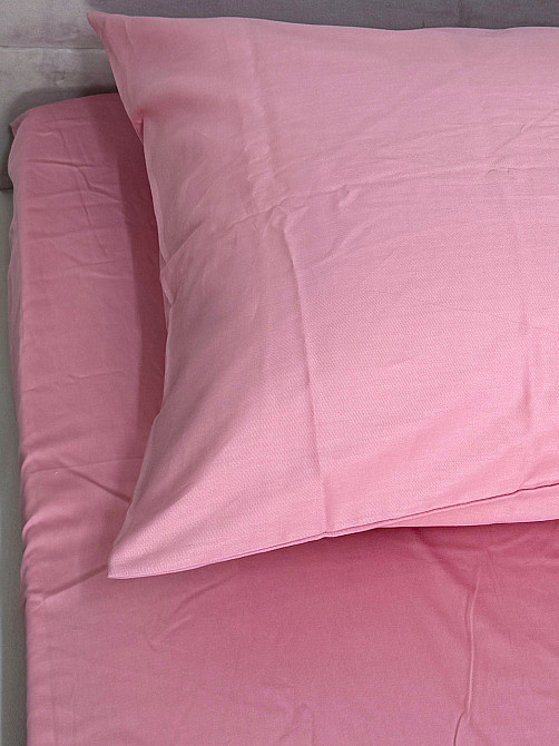 Ecotton Простирадло на резинці Ecotton 120х200 см із сатину (арт. 15-1611 Brindal Rose) рожева Коломия - фото 4