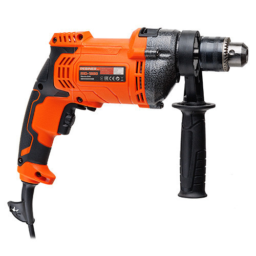Дриль ударний Rebiner RID-1350 (1350 Вт) — Потужний інструмент із гарантією 36 міс, Литва Львів - фото 4