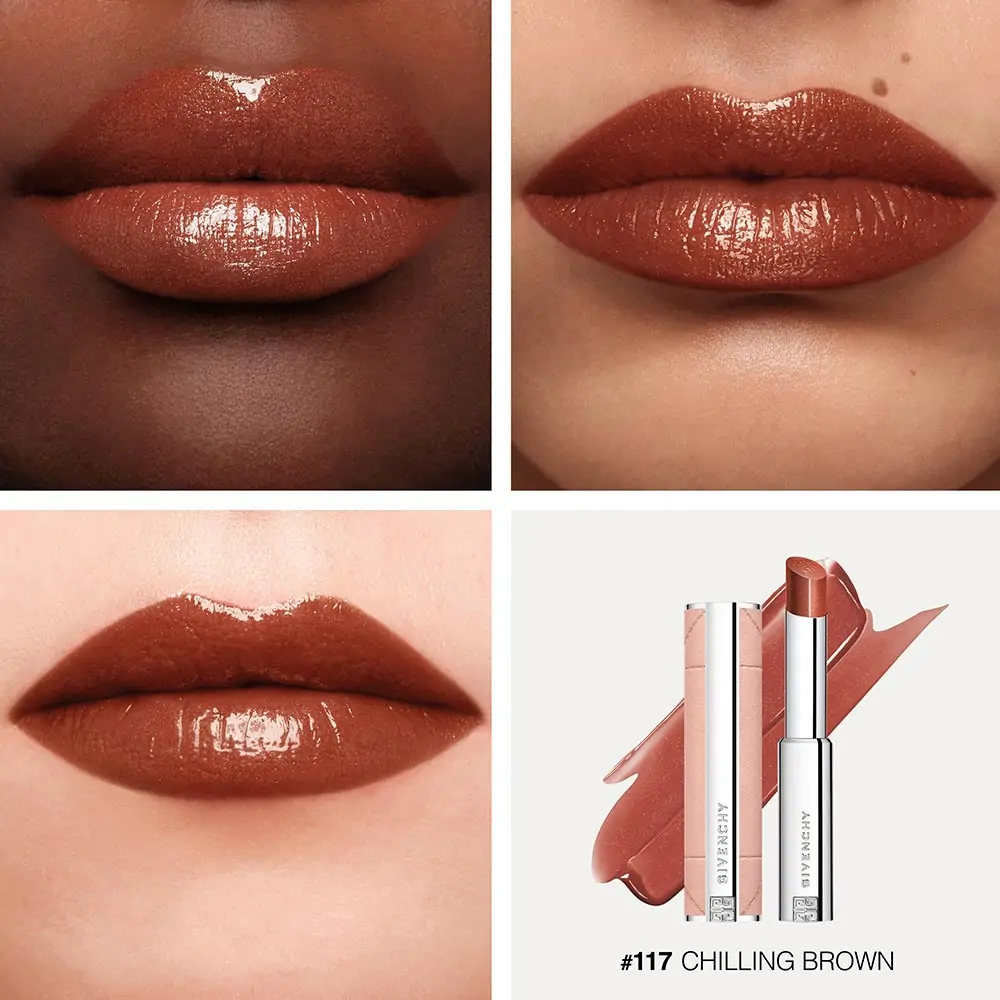 Помада для губ Givenchy Rose Perfecto Shine Serum Lipstick 117 Chilling Brown Слов'янськ - фото 4