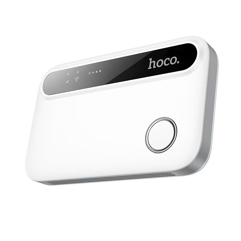 Маршрутизатор HOCO HI41 Mobile portable WiFi (Europe Asia and Africa) White Одеса - фото 4