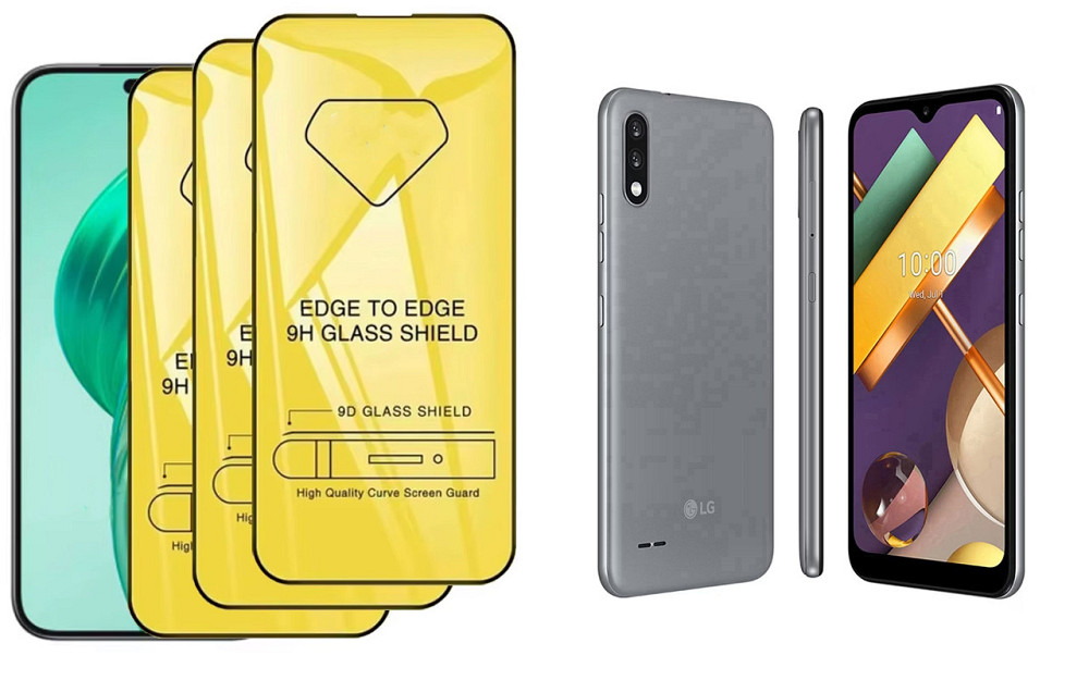 Захисне скло DefenzoGlass для LG K22 – подвійна міцність Київ - фото 1