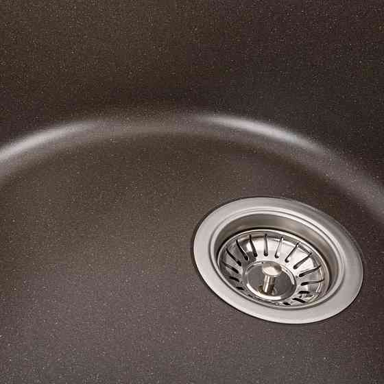 VALESO Гранітна мийка для кухні VALESO 7750 LIRA матова Темна скеля Киев