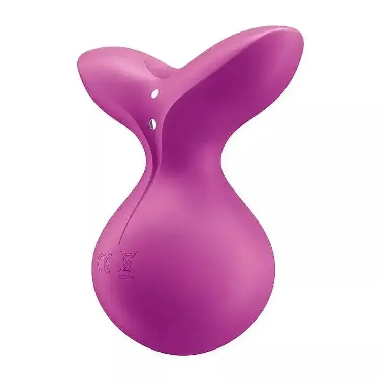 Мінівібромасажер Satisfyer Viva la Vulva 3 Violet Львов - изображение 3