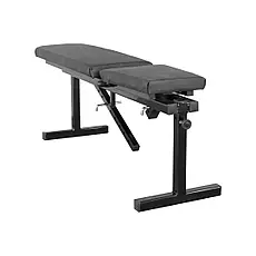 Лавка для жиму регульована 40 на 40 мм + Стійки з турником 50 на 50 мм Київ