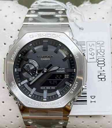 Чоловічий наручний годинник Casio GM-B2100 Silver. Київ