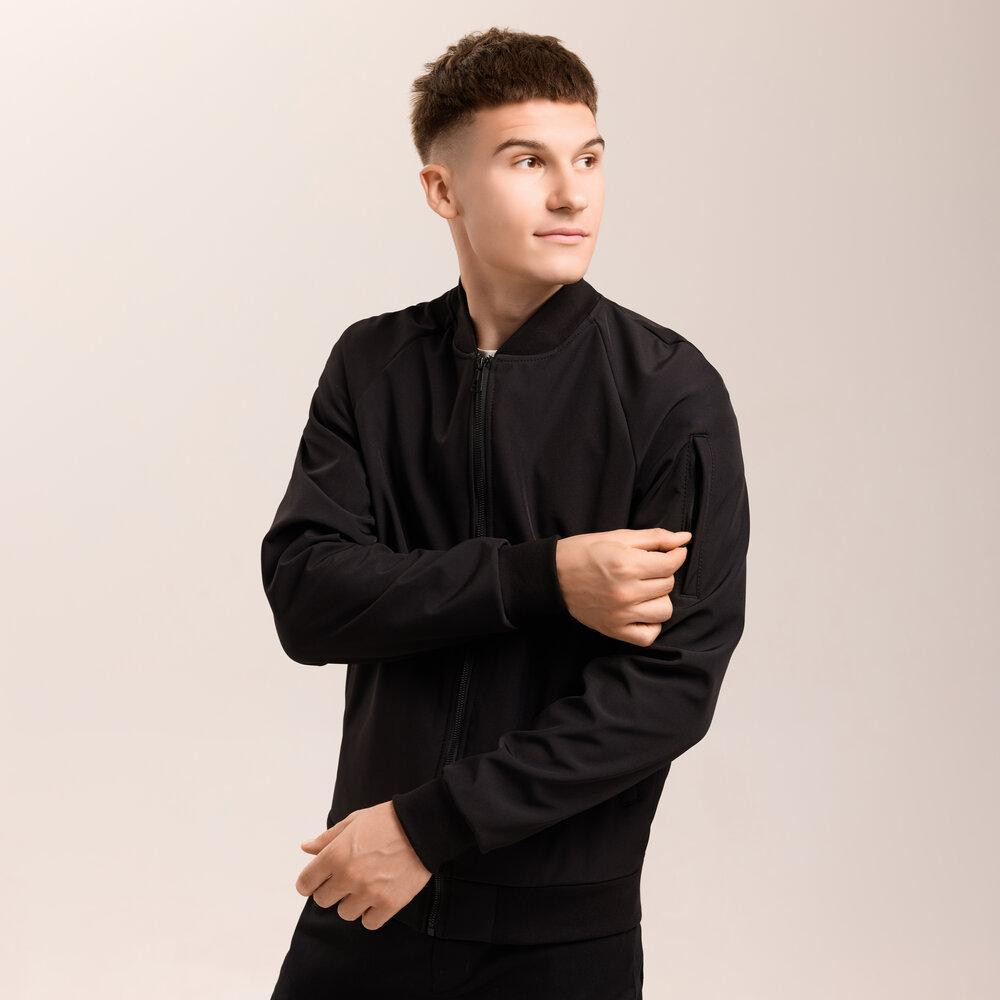 Бомбер Pobedov Thunder Чорний XL OWbb3 167XLba Київ - фото 2