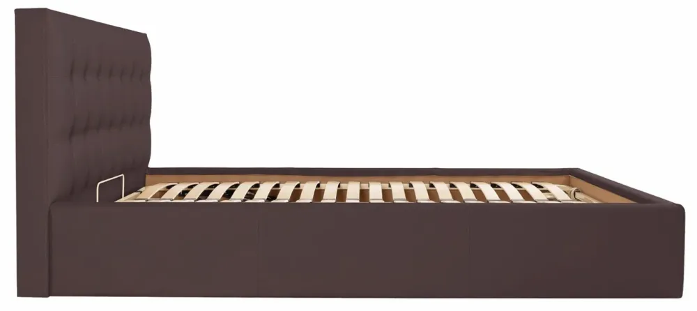 Кровать Двуспальная Chester New Comfort 180 х 200 см Fly 2231 С подъемным механизмом и нишей для белья Темно-коричневый Киев - изображение 4