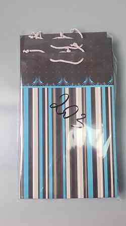 Большой бумажный пакет вертикальный  25/37/8(артBV-203) (12 шт) Харьков