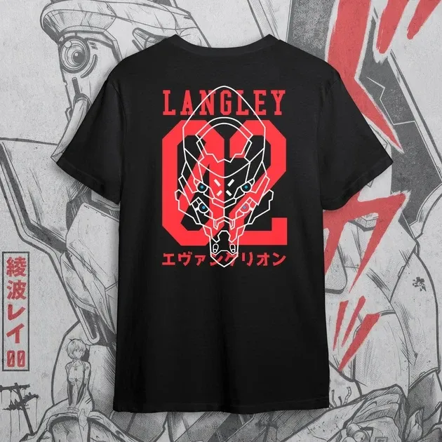 Футболка мужская с принтом Евангелион 02 Размер 48 Anime0093 Днепр - изображение 1