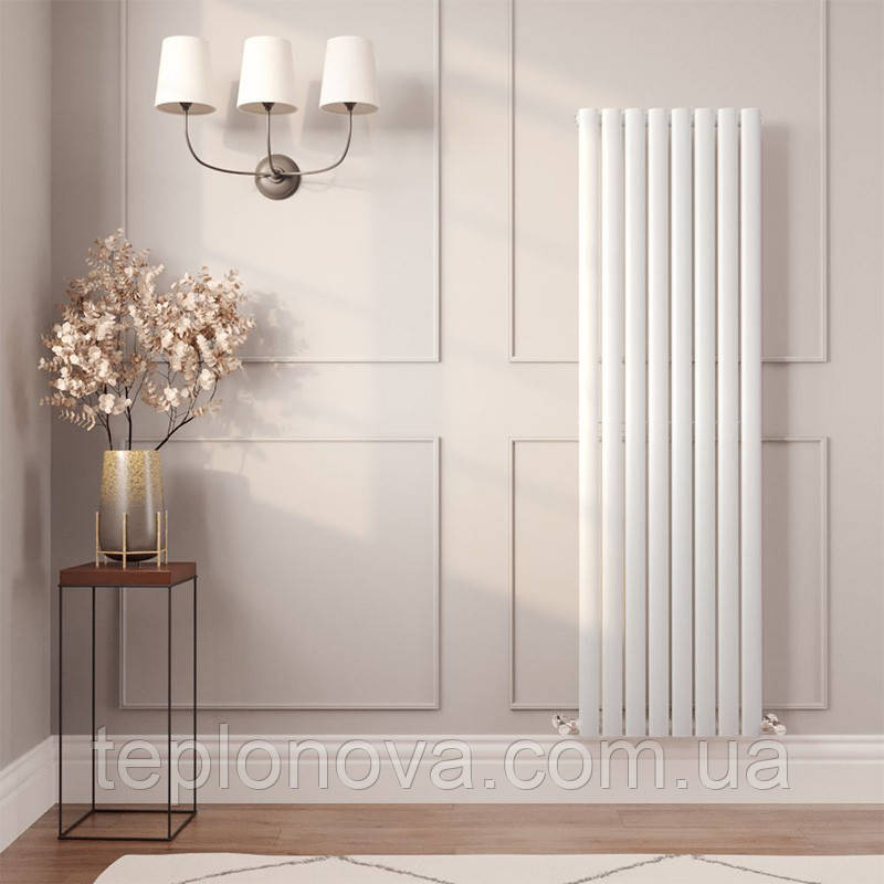 Дизайнерский радиатор 1500/472 (мм) белый мат IDEALE ADELE (универсальное подключение) 11 8/1500/472 Черновцы - изображение 6