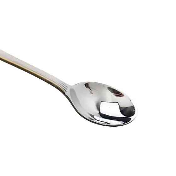 Набор чайных ложек 6 шт с золотой обводкой Киев