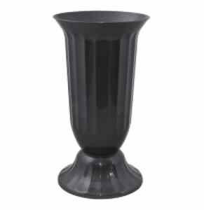 Вазон Флора 29см з підставкою граніт Алєана Житомир - изображение 1